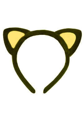고양이머리띠(노랑)